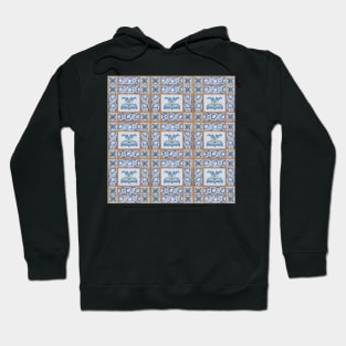 Vintage Art Nouveau Tiles Hoodie